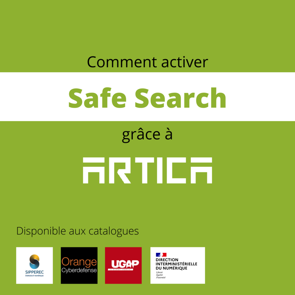 activation de safe search grâce à artica proxy ou artica dns